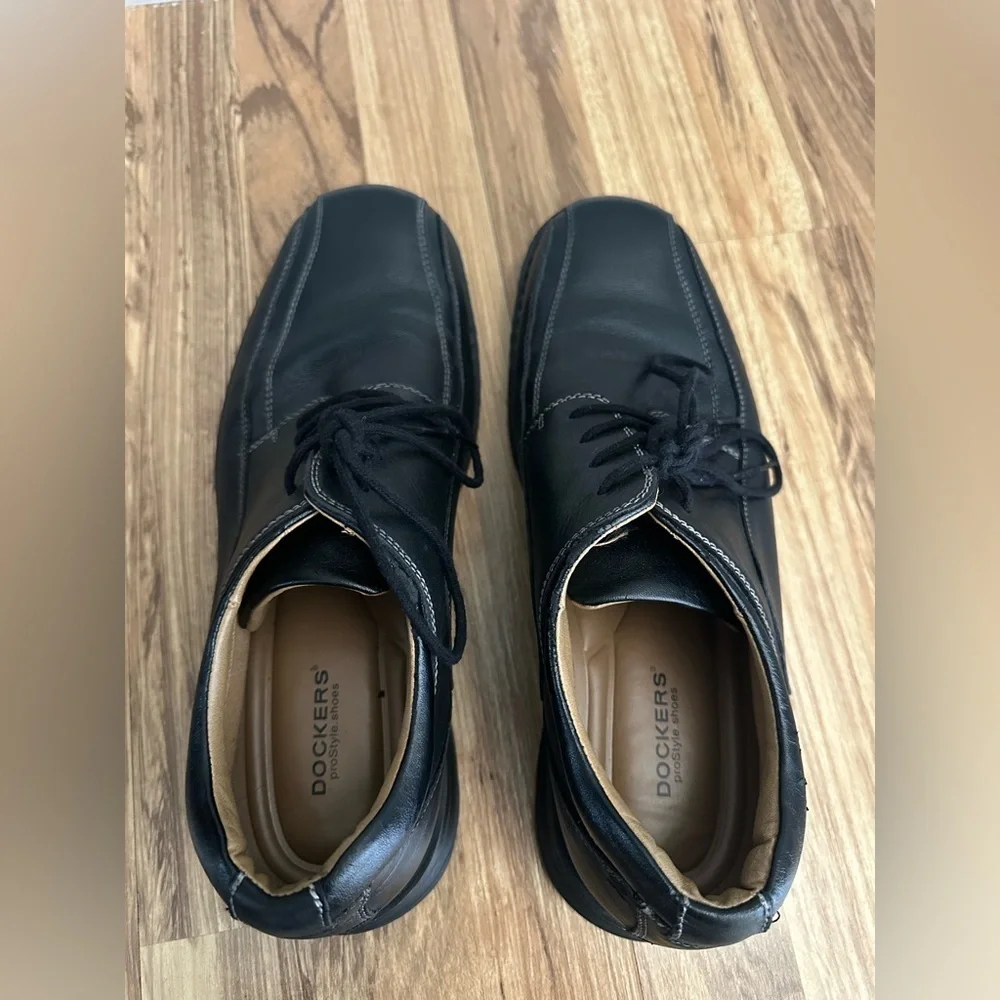 Dockers Pro Style Genuine Leather Dress Casual Lace-up Oxford Comfort Shoe 11.5M